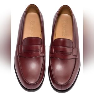 NEW JM Weston 180 Penny Loafer Burgundy Men's NIB (few sizes available)